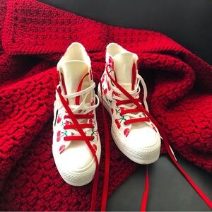 Cherry Chuck Taylor Converse